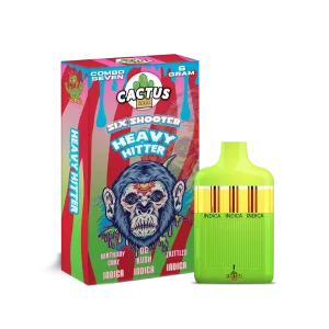 Cactus Labs Six Shooter Heavy Hitter Birthday + OG Kush + Zkittles (All Indica)