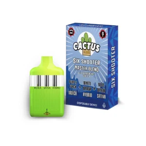 Cactus Labs Six Shooter Master Blend Purple Punch + White Widow + Blue Cream ( Indica + Hybrid + Sativa )